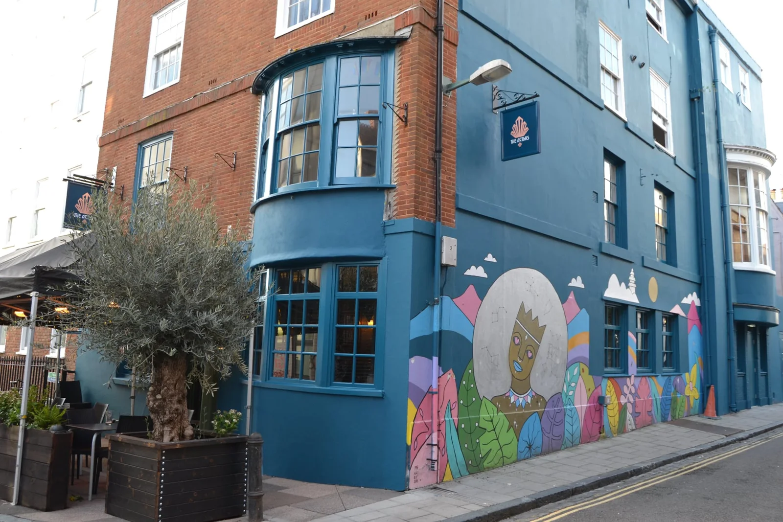 Exterior of pub 2021